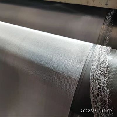 SS304 Woven Crimped Square Metal Mesh Sieving Screen Filter Wire Mesh