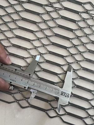Modern Design Hot Dipped Galvanized Steel Gothic Expanded Metal Mesh