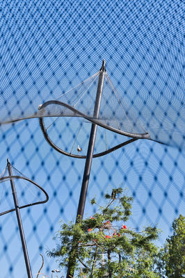 Flexible Cable Netting Stainless Steel Wire Rope Mesh Balustrade Net Railing Protective Rope Mesh