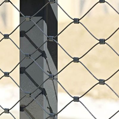 2mm High Strength Woven Flexible Stainless Steel Wire Cable Mesh