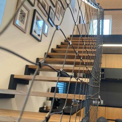 Factory Production Stainless Steel Cable Net Woven Rope Wire Aviary Zoo Mesh