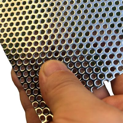 Stainless Steel Small Hole Perforated Mesh For Speaker Grille Sheet
