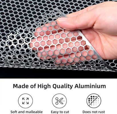 Powder Coated Aluminum Perforated Stainless Steel Honeycomb Mesh Roll