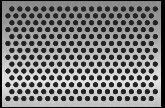 PVDF Coating Architectural Square Aluminum Perforated Panels Decorative Metal Perforated Sheet
