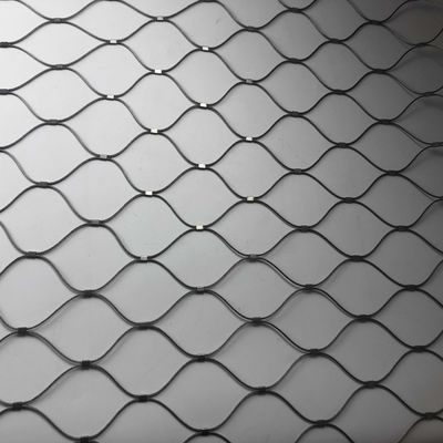 Ss 304 316 Stainless Steel Rope Mesh For Bird Cable Wire Mesh