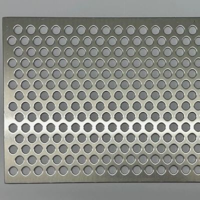 Powder Coating Architectural Exterior Facades Decoration Perforated Aluminum Metal Mesh
