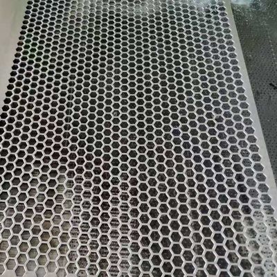 Powder Coating Architectural Exterior Facades Decoration Perforated Aluminum Metal Mesh