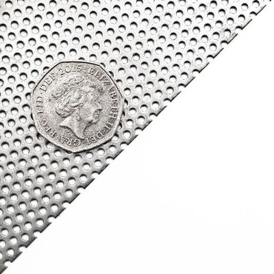Stainless Steel Micro Perforated Sheet Round hole Perforated Filter Mesh