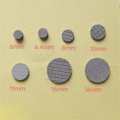 Custom Cut Precision 0.5-300μm Multi Layer Sintered Filter Media