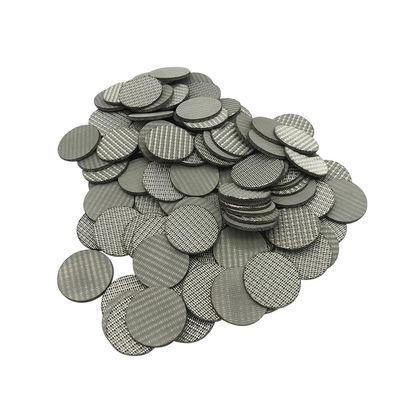 Custom Cut Precision 0.5-300μm Multi Layer Sintered Filter Media