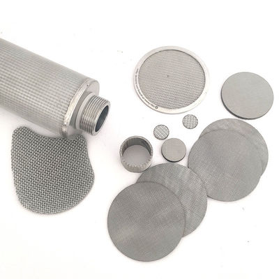 Customization Stainless Steel 304 Sintered Mesh Filter Disc