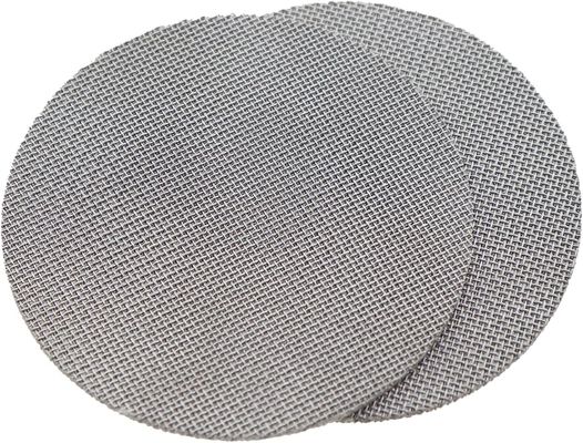 Flameproof Sintered Woven Wire Mesh Filter Stainless Steel Filter Disc