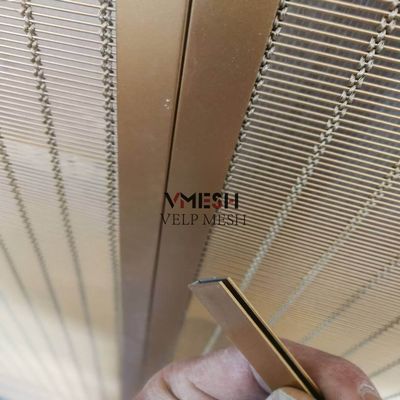 Stainless Steel Decoration Wire Mesh Metal Partition Mesh Panel Wall
