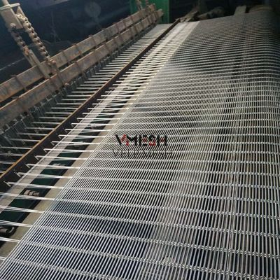 Cladding Wall Exterior Interior Outdoor Metal Stainless Steel Security Flexible Spiral Woven Decorative Architectural Wire Mesh