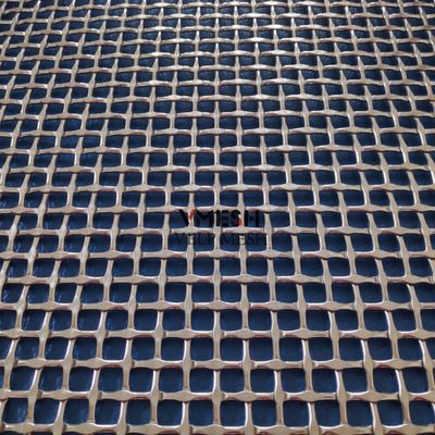 Architecture Weaving Technique Wire Mesh Fabric For Decorative Cladding
