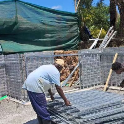 Galvanized Steel Hy Rib Mesh for Concrete Formwork in Swimming Pool Construction in Africa