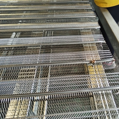 Construction Formwork Concrete Metal Mesh Galvanized Steel Rib Lath