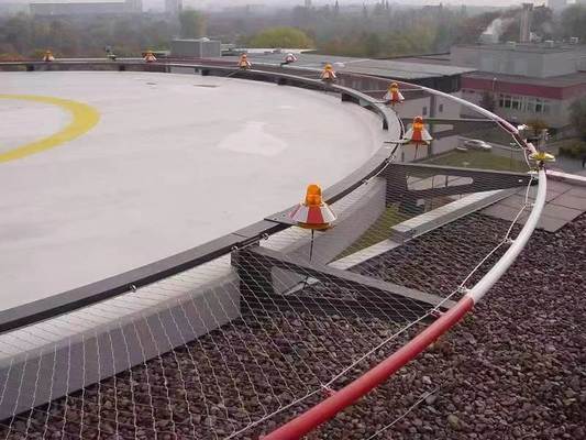 Stair Railing Protection Net AISI 304/316 Stainless Steel Wire Rope with Zinc