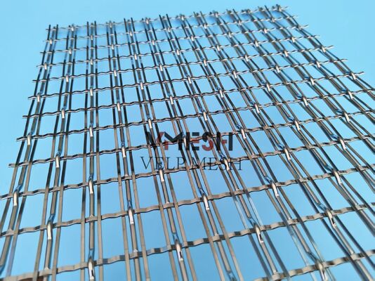 Stainless Steel Customized Wire Mesh Plain Woven Metal Decorative Mesh