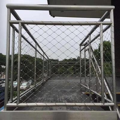 Stainless Steel cable netting  for Safety Barrier and Fall Protection