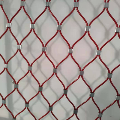 Architectural Wire Rope Mesh for Railing Infill Facade Cladding