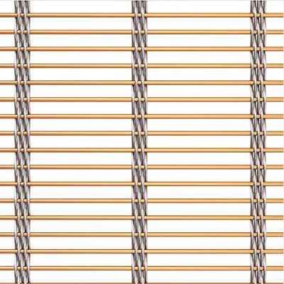 Hanging Folding Screen Stainless Steel Woven Design Mesh Curtain For Indoor Shadow Curtain