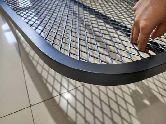 Customized Powder Coated Galvanized Expanded Metal Mesh For Window Well Covers