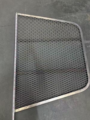 500g/sqm Zinc Coated Galvanized Anti-rust Expanded Metal Mesh Window Well Cover