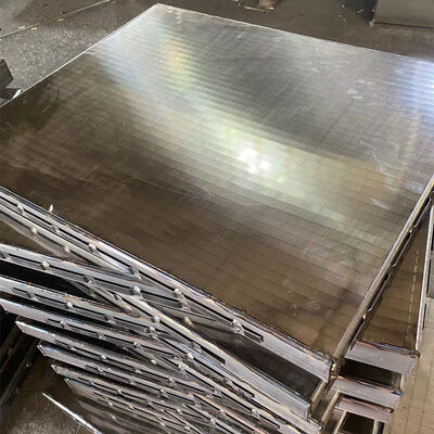 Johnson Stainless Steel Wedge Wrapped Wire Sieve Bend Screen Panel