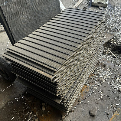304 Stainless Steel Wedge Wire Mesh Screen V-Shaped Johnson Filter Mesh