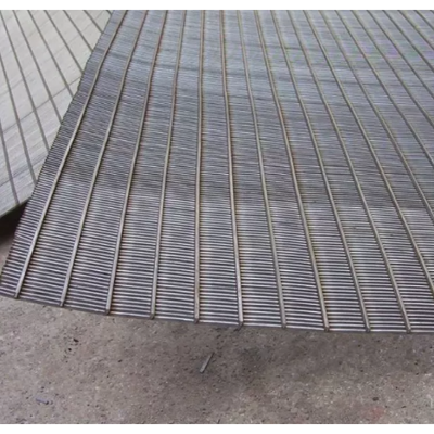 0.3mm Slot Stainless Steel Flat Wedge Wire Panel For Mining And Aggregate Industry
