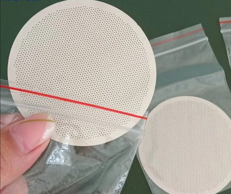 No Burrs Chemical Milling 1mm SS304 Etching Mesh Filter Disc