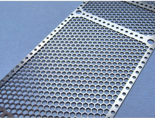 Uniform Mesh Holes Etching Stainless Steel Mesh Filter Disc For Speaker Grill Cover