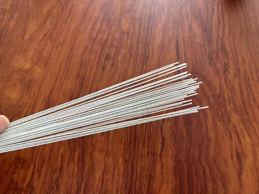 1mm*40cm White Color Pre-Cut Piece Stem Wire for Floral Wire Florist Wire