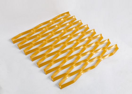 Perforated Raised Or Flattened Expanded Metal Sheet 0.5-5CM Dia