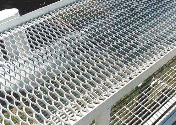 Hot Dip Galvanized Expanded Metal Grating for Heavy Duty Walkways