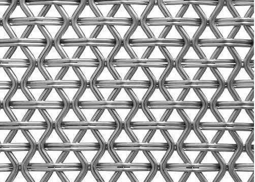 Decorative Brushed Stainless Steel Architectural Woven Mesh Screen for Decoration Room Curtain