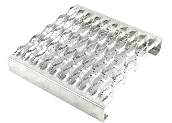 Safety Gratings 2.0mm 2.5mm Diamond Hole Aluminum Grip Strut Walkway