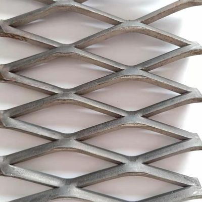 Stainless Steel Expanded Metal Mesh 5.0mm 6.0mm Anti-Slip Galvanized