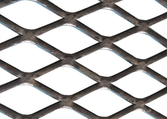 Galvanized Expanded Metal Mesh Raised Type 1000x2000mm Carbon Steel