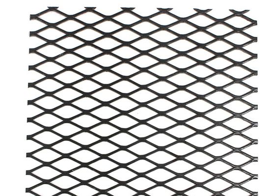 Galvanized Expanded Metal Mesh Raised Type 1000x2000mm Carbon Steel