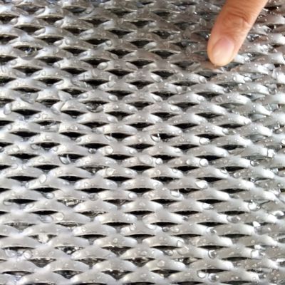 Industrial Steel Expanded Mesh Diamond Expanded Steel Stretched Metal Grating
