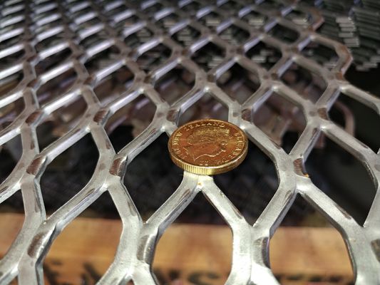 Industrial Steel Expanded Mesh Diamond Expanded Steel Stretched Metal Grating