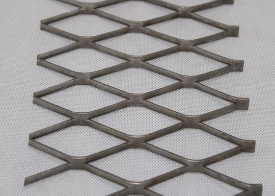 Galvanized Expanded Diamond Metal Sheet 2.0mm-6.0mm Thickness