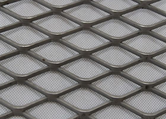 Mild Carbon Steel Raised Expanded Metal Sheet 1.22x2.44m Galvanized