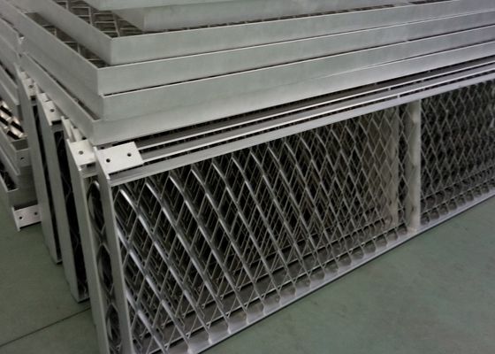 Aluminum Expanded Metal Mesh for Architectural Decoration 1x2m