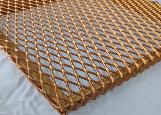 Aluminum Expanded Metal Mesh for Architectural Decoration 1x2m