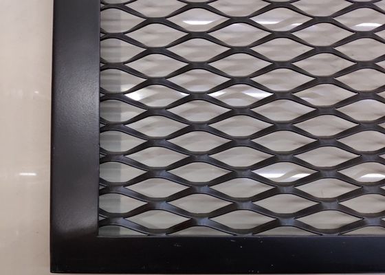 Aluminum Expanded Metal Mesh for Architectural Decoration 1x2m