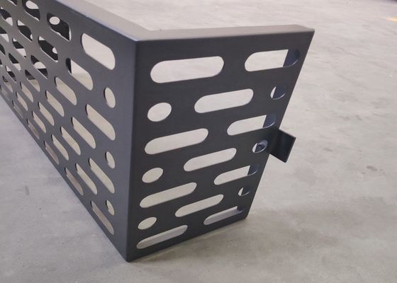 Custom Slotted Hole Perforated Metal Mesh Panels