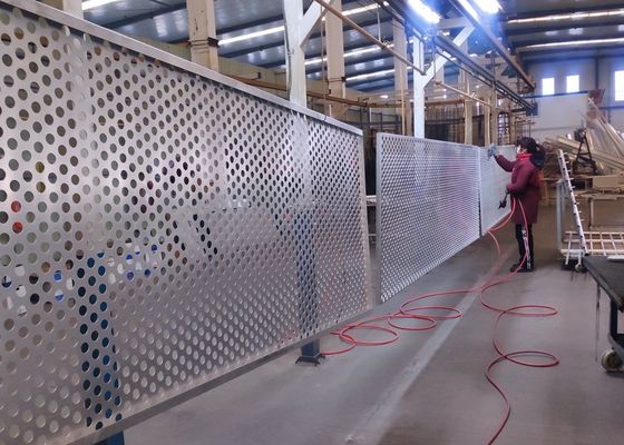 Custom Aluminum Perforated Metal Panels for Exterior Wall Decoration